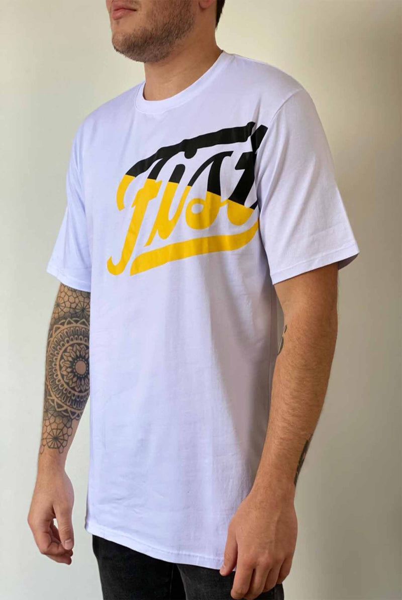 Fist Dopla T-shirt White Yellow