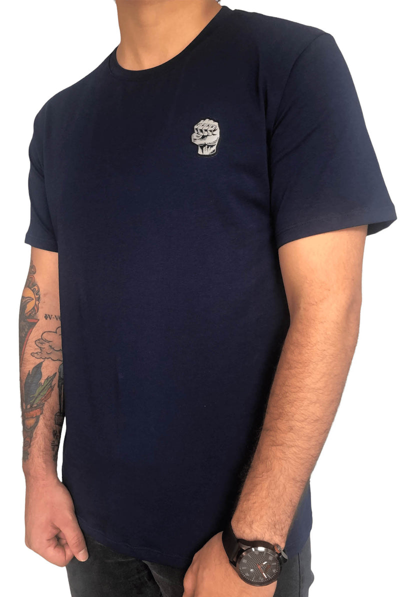 Fist Knuckles T-shirt Blue