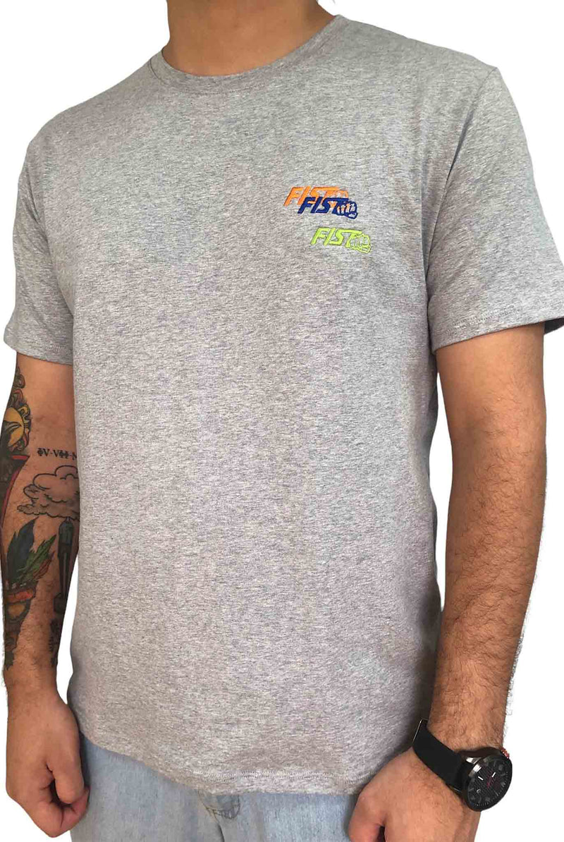 Fist Travel T-shirt Gray