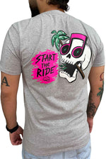 Fist Start T-shirt Gray