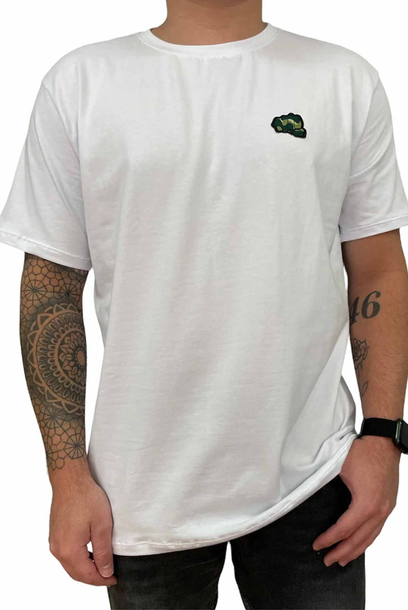 Fist Camo Patch T-shirt White