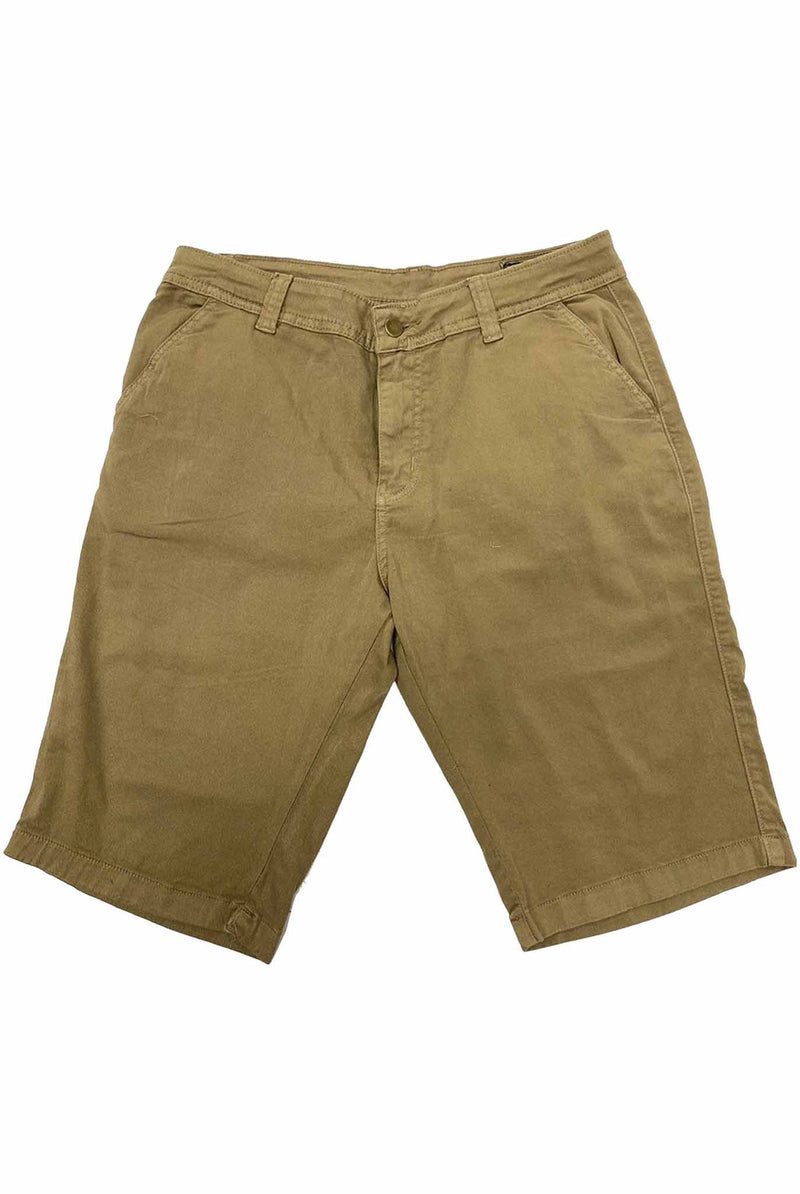 Fist Beige Drill Shorts