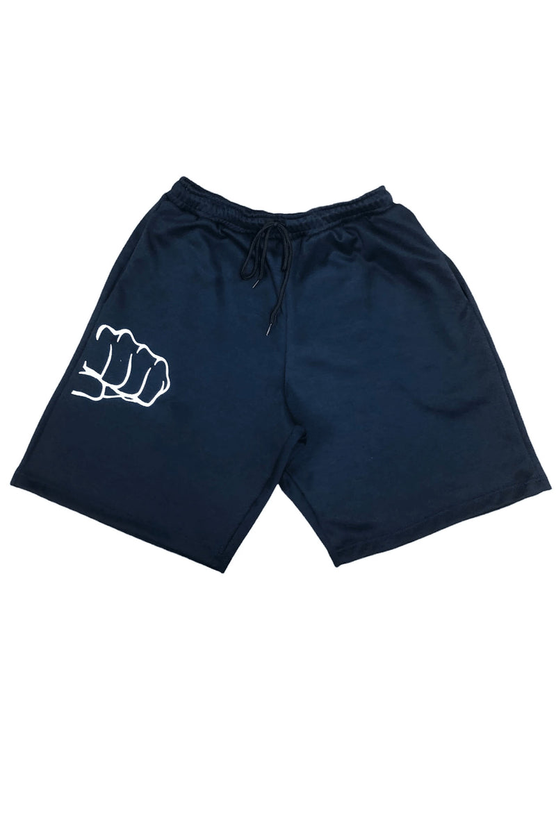 Fist Cuff Short Jogger Blue