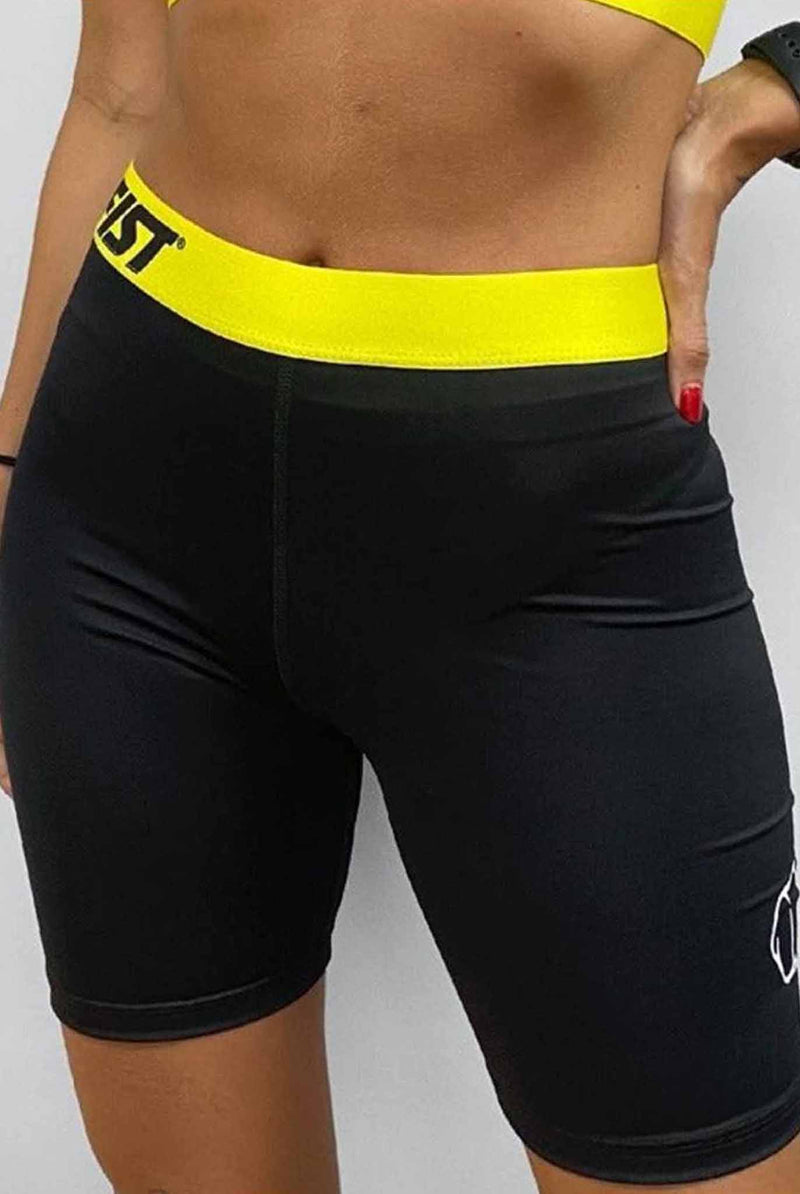 Fist Short Trend Black-Yellow